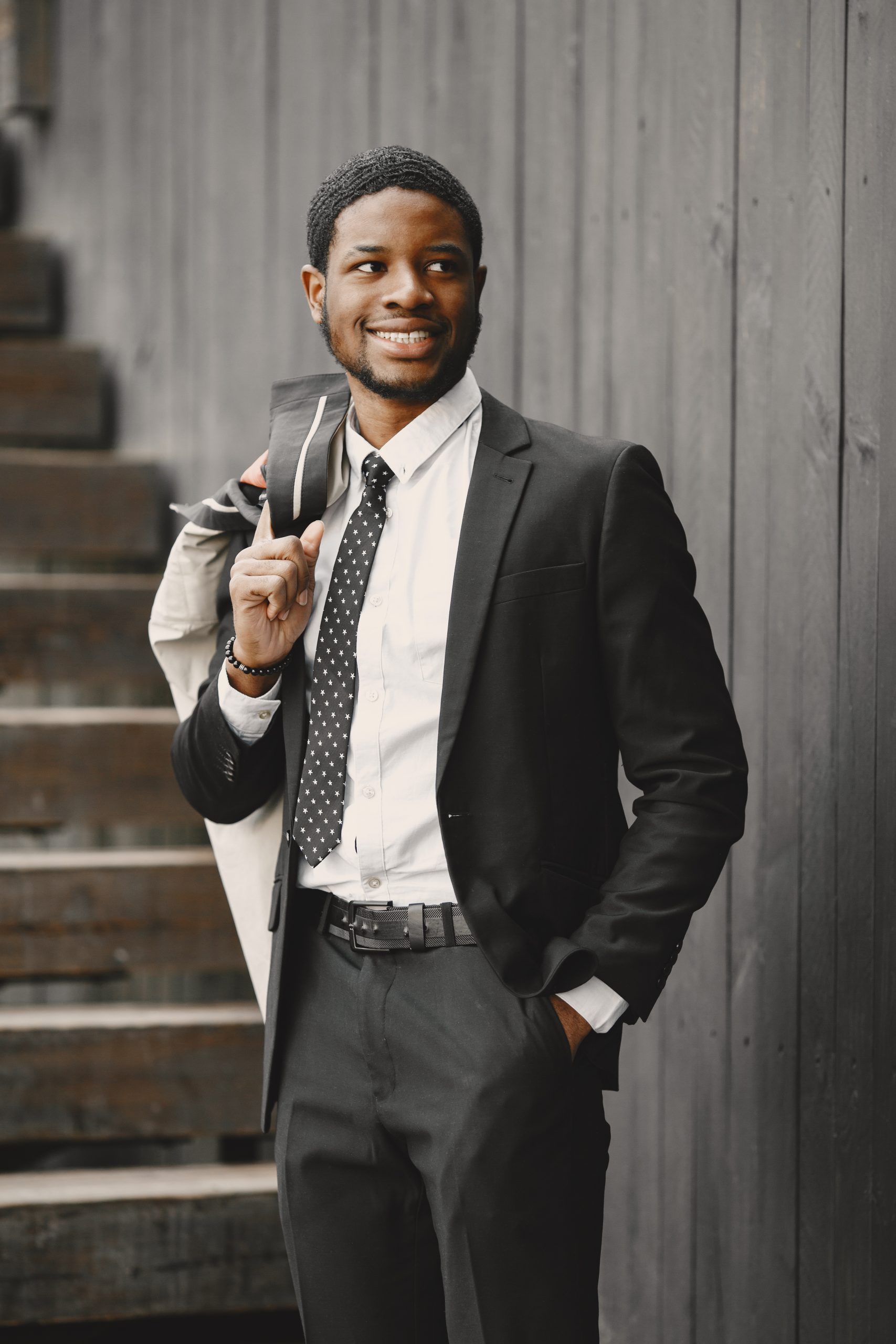 Professional beginning a new career opportunity in Nigeria
